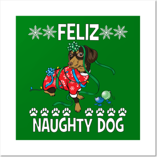 Feliz Naughty Dog Posters and Art